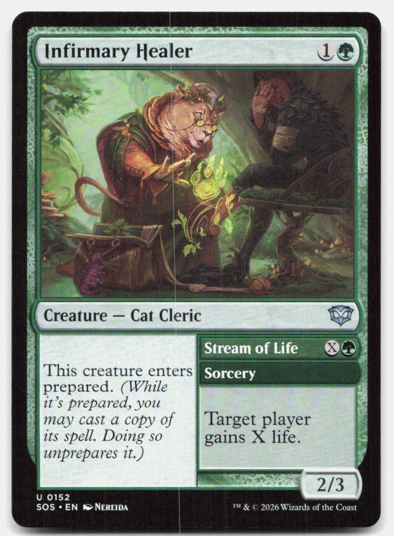 Infirmary Healer 152 Uncommon Secrets of Strixhaven Magic: The Gathering