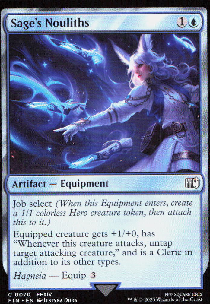 Sage's Nouliths 70 Common FINAL FANTASY Magic: The Gathering