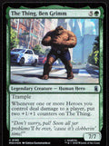 The Thing, Ben Grimm 190 Uncommon Marvel Super Heroes Magic: The Gathering