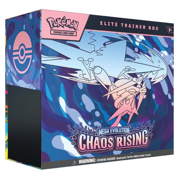 Pokémon TCG: Mega Evolution Chaos Rising Elite Trainer Box (ETB) Down Under Trading Cards