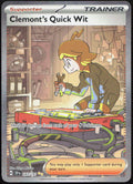 Clemont's Quick Wit 243/191 Special Illustration Rare Surging Sparks Pokemon