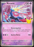 Xerneas 076/128 ME: 30th Celebration Pokemon Holo