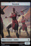 Soldier // Clue Double-Sided Token 004/017 Marvel Super Heroes MTG