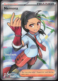 Nemona 229/091 Ultra Rare Paldean Fates Pokemon