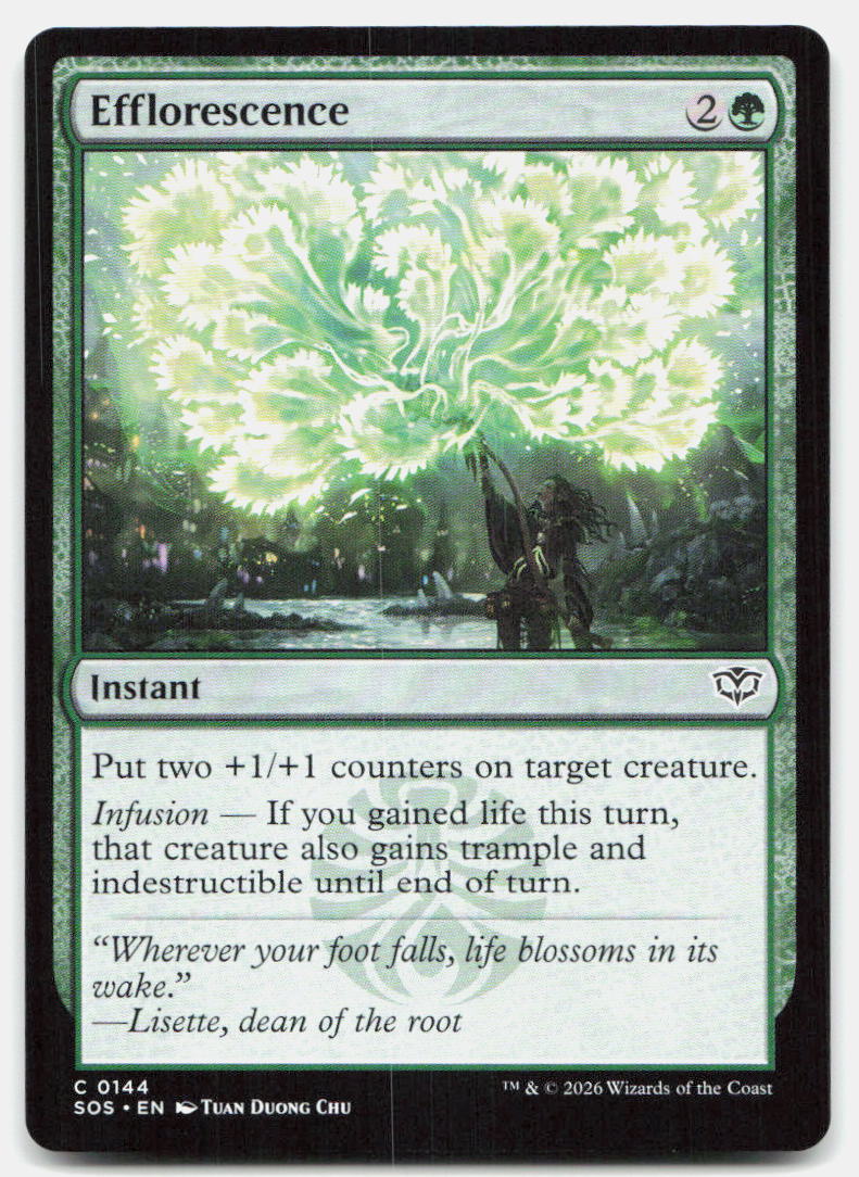 Efflorescence 144 Common Secrets of Strixhaven Magic: The Gathering