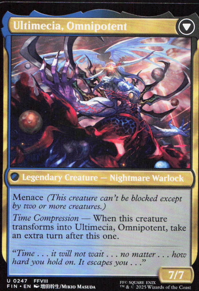 Ultimecia, Time Sorceress 247 Uncommon FINAL FANTASY Magic: The Gathering