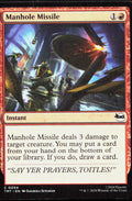 Manhole Missile 0094 Common Teenage Mutant Ninja Turtles Magic: The Gathering