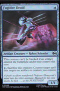 Fugitive Droid 0040 Uncommon Teenage Mutant Ninja Turtles Magic: The Gathering
