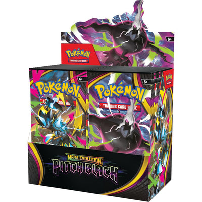 Pokémon TCG: Mega Evolution Pitch Black Booster Box Down Under Trading Cards