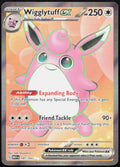 Wigglytuff ex 187/165 Ultra Rare 151 Pokemon Lightly Played