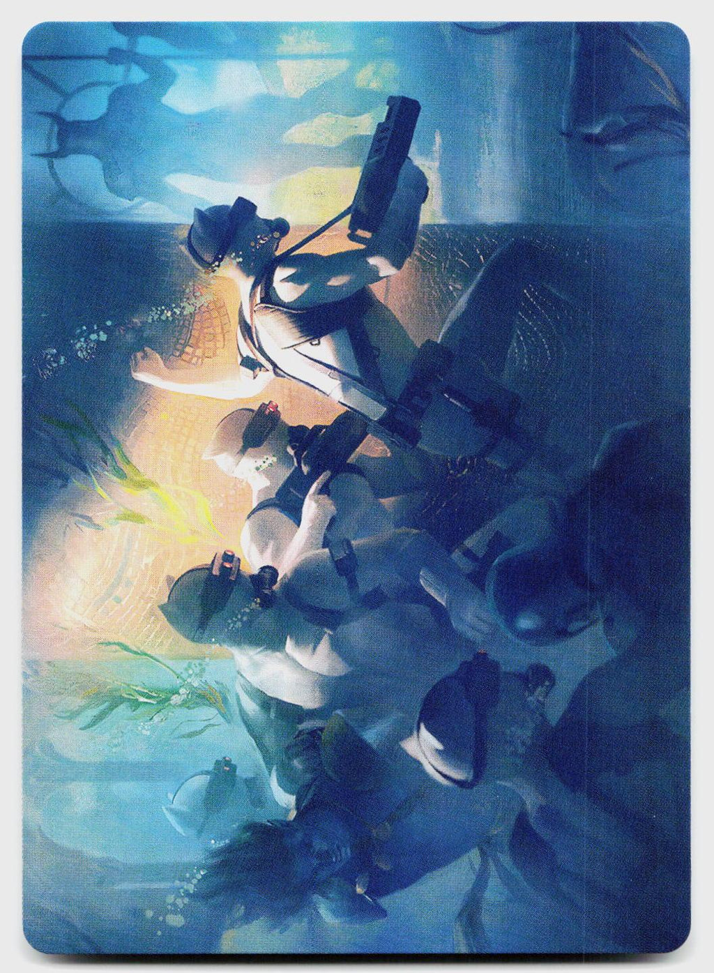 Martial Coup Art Card 39 Art Series: Marvel Super Heroes Magic: The Gathering