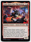 Casey Jones, Jury-Rig Justiciar 0087 Teenage Mutant Ninja Turtles MTG Foil