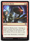 Manhole Missile 0094 Common Teenage Mutant Ninja Turtles Magic: The Gathering