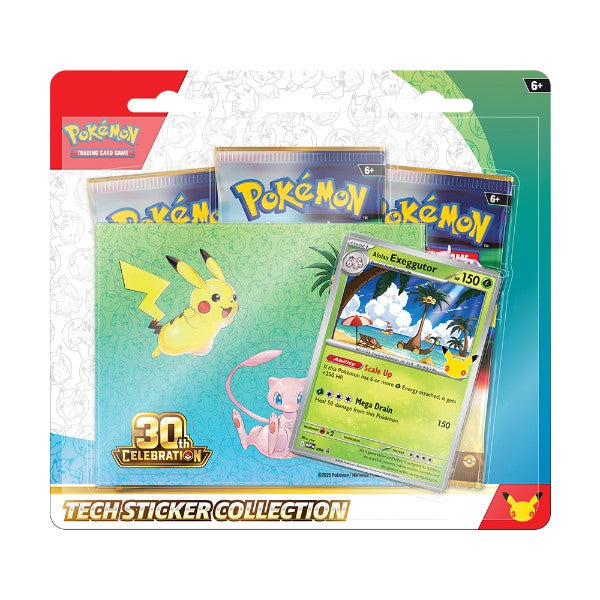 Pokémon TCG 30th Celebration Tech Sticker Blister (Coming Soon)