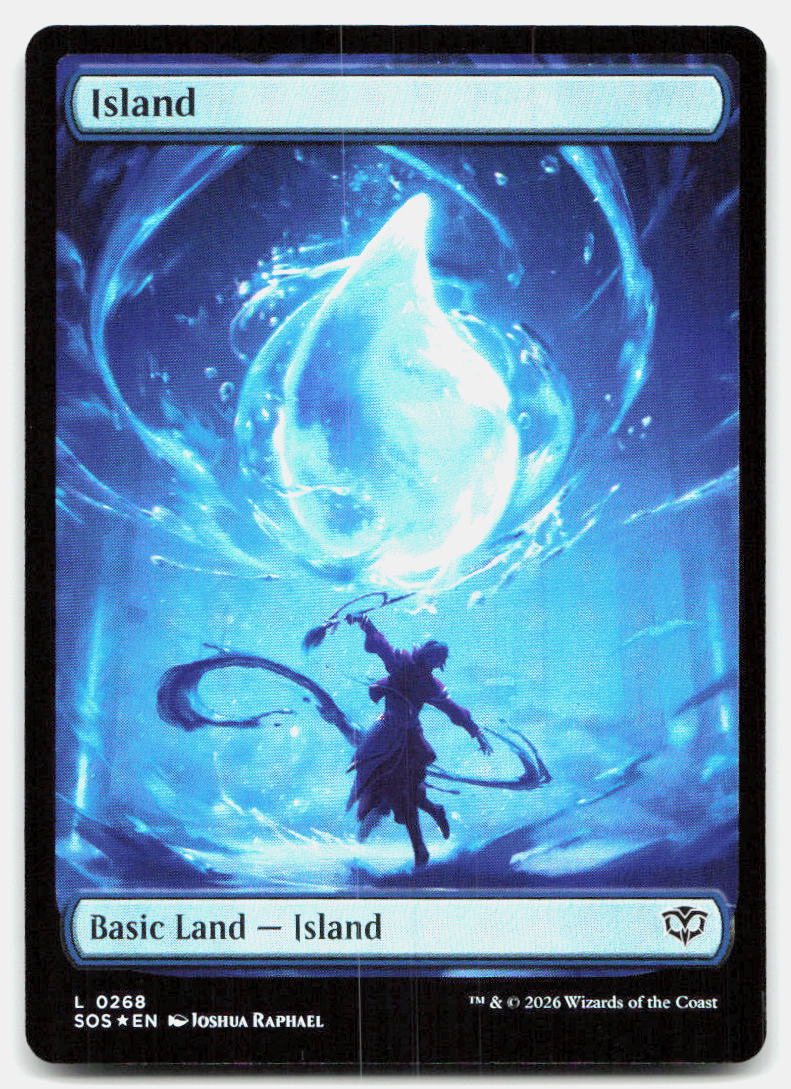 Island (0268) 268 Land Secrets of Strixhaven Magic: The Gathering