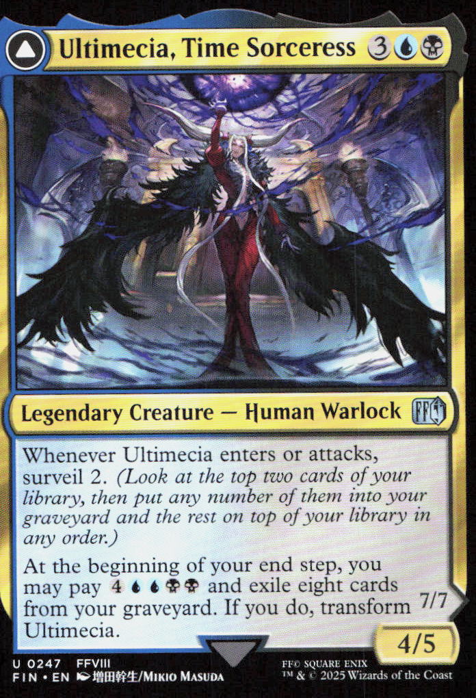 Ultimecia, Time Sorceress 247 Uncommon FINAL FANTASY Magic: The Gathering