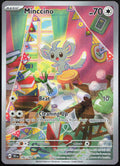 Minccino 182/162 Illustration Rare Temporal Forces Pokemon