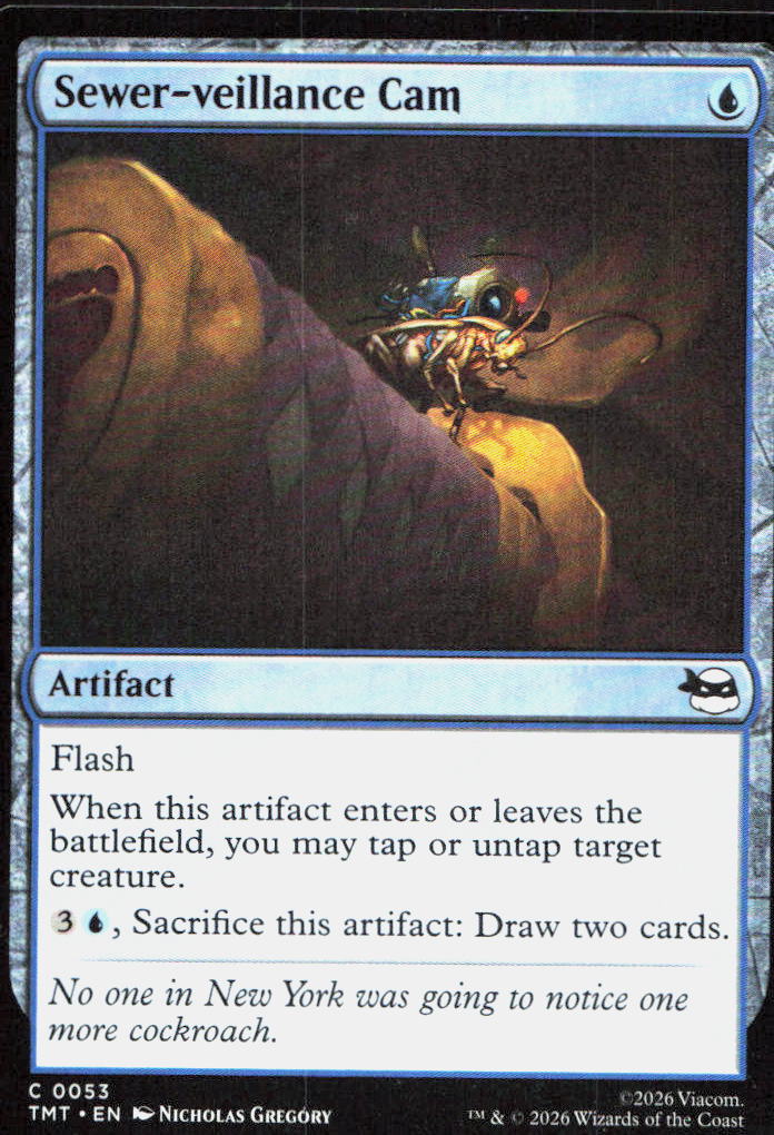 Sewer-veillance Cam 0053 Teenage Mutant Ninja Turtles Magic: The Gathering