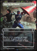 Take Up the Shield (Borderless) 348 Marvel Super Heroes Magic: The Gathering