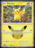 Pikachu 040/128 Holo Pikachu Rare ME: 30th Celebration Pokemon