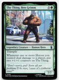 The Thing, Ben Grimm 190 Uncommon Marvel Super Heroes Magic: The Gathering