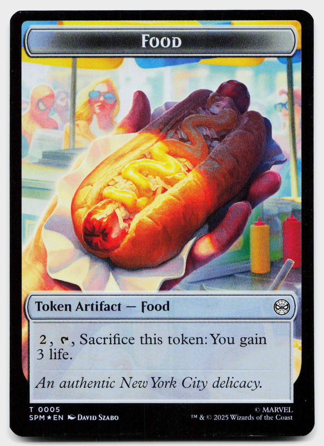 Food Token (Year of the Rabbit 2023) 2 Unique and Miscellaneous Promos MTG