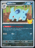 Nidorina 088/128 Holo Common ME: 30th Celebration Pokemon