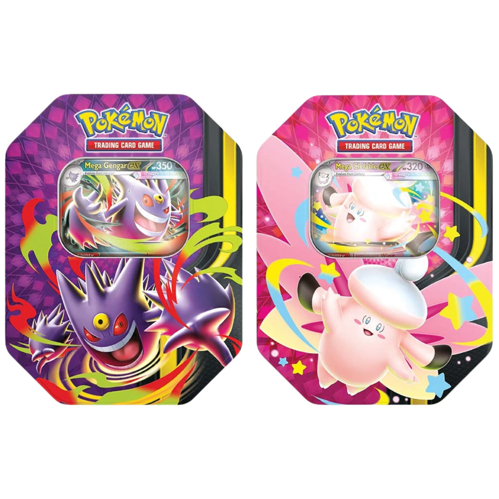Pokémon Trading Card Game: Mega Moonlit Tin - Assorted