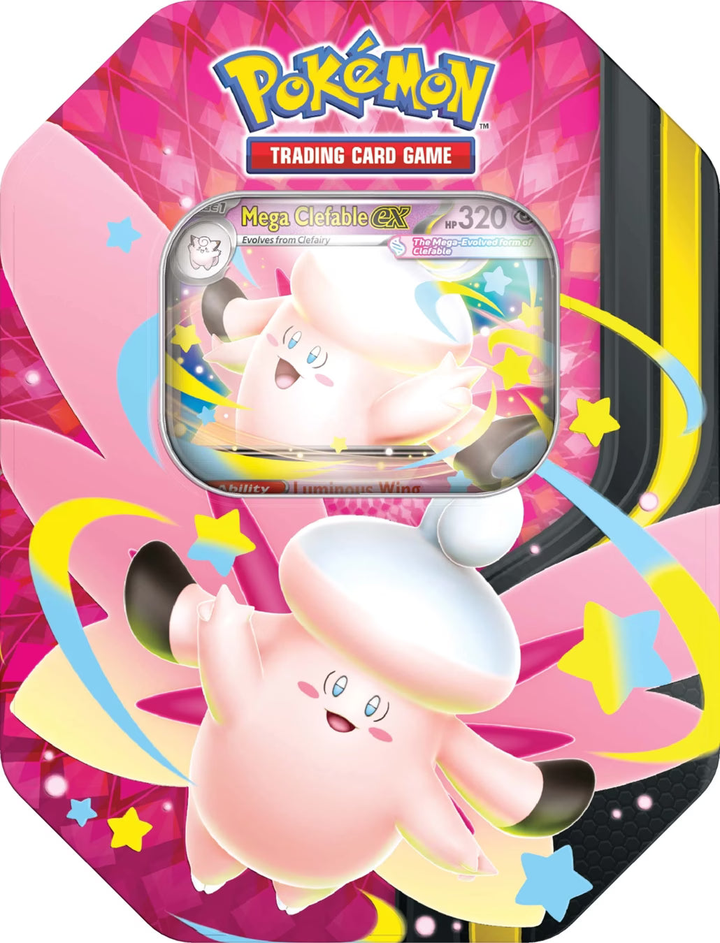 Pokémon Trading Card Game: Mega Moonlit Tin - Assorted