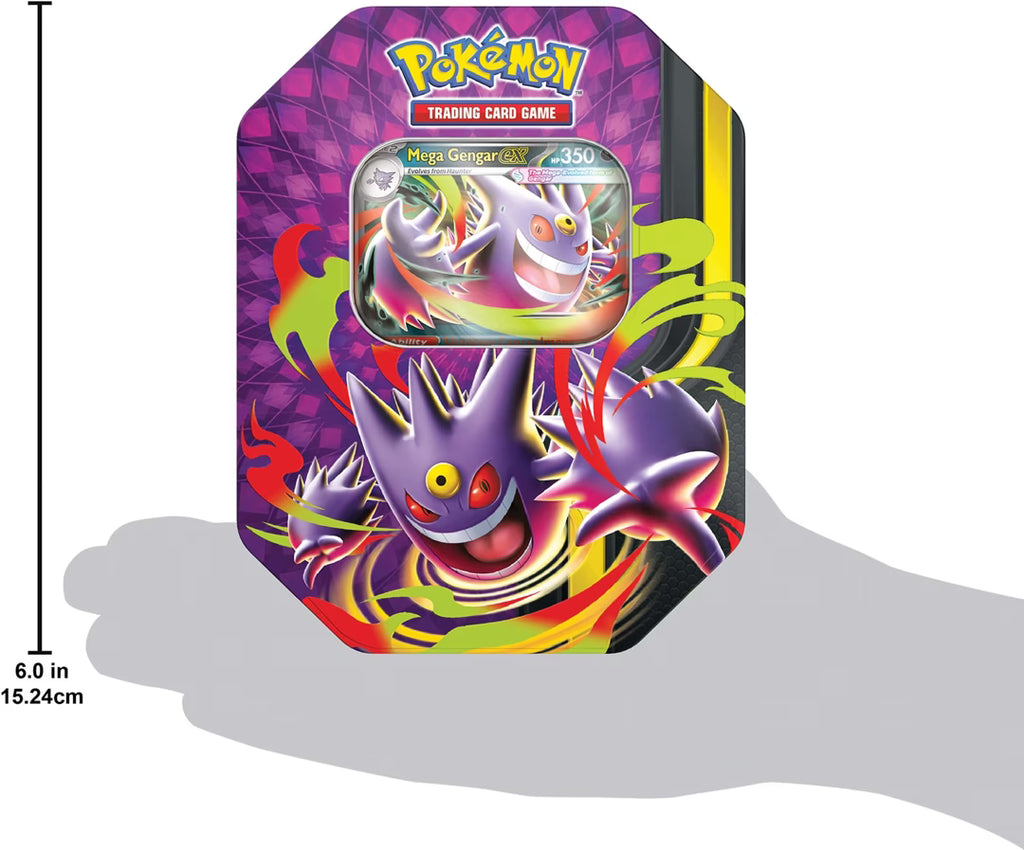 Pokémon Trading Card Game: Mega Moonlit Tin - Assorted