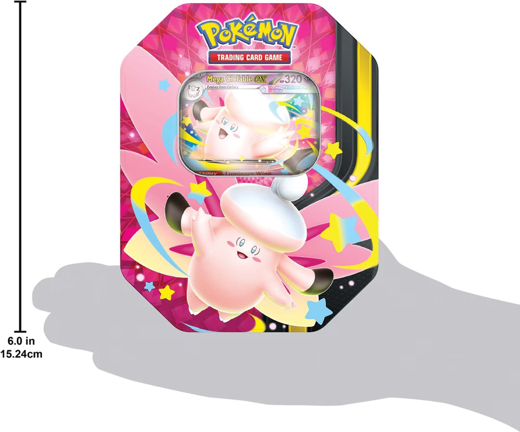 Pokémon Trading Card Game: Mega Moonlit Tin - Assorted