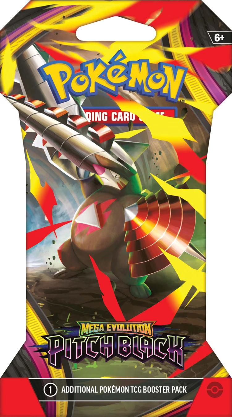 Pokémon - Mega Evolution Pitch Black Sleeved Booster Pack