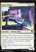 Foot Ninjas 0147 Common Teenage Mutant Ninja Turtles Magic: The Gathering