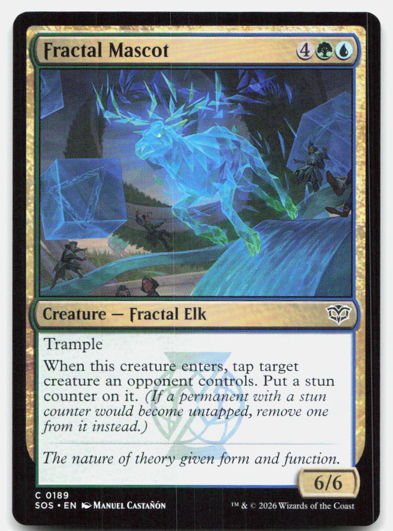 Fractal Mascot 189 Common Secrets of Strixhaven Magic: The Gathering