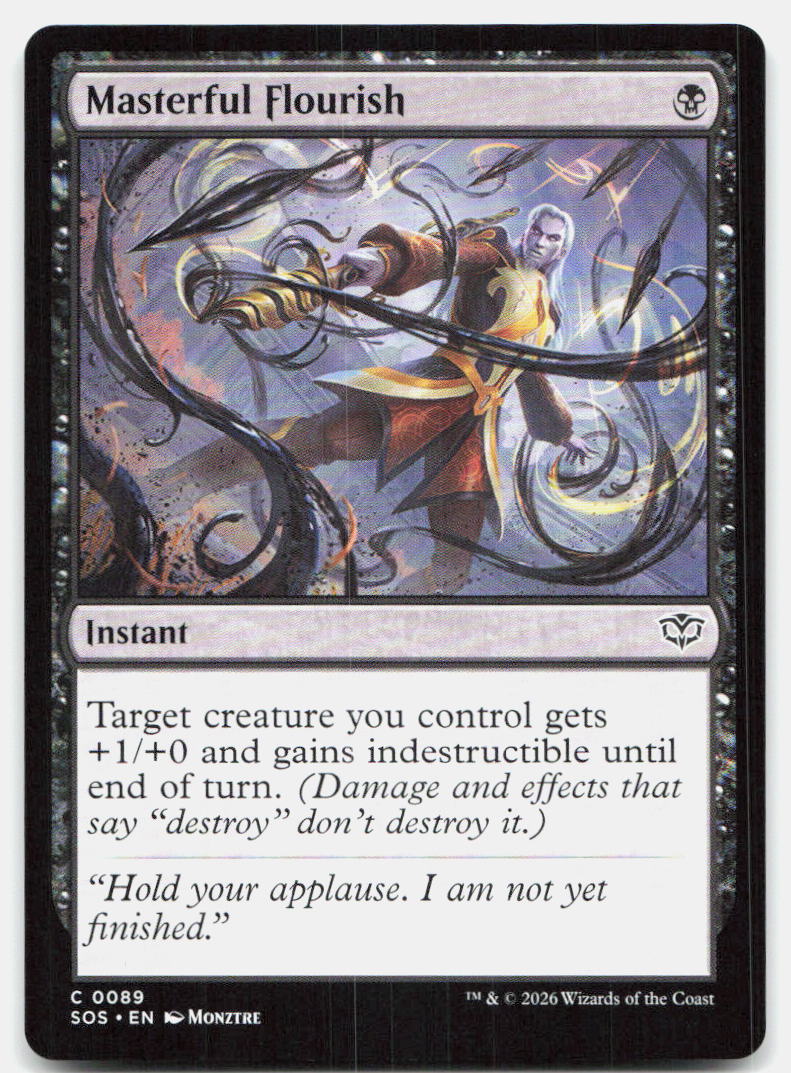 Masterful Flourish 89 Common Secrets of Strixhaven Magic: The Gathering