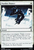 Panther Pounce 29 Common Marvel Super Heroes Magic: The Gathering