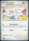 Maushold 125/128 Common ME: 30th Celebration Pokemon Holo