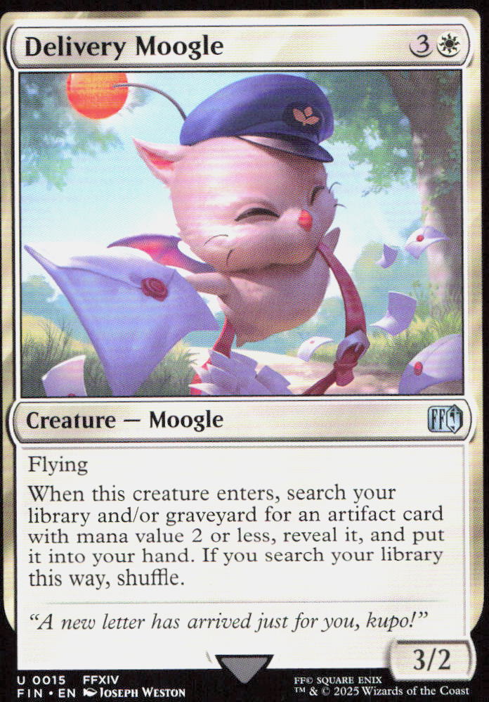Delivery Moogle 15 Uncommon FINAL FANTASY Magic: The Gathering