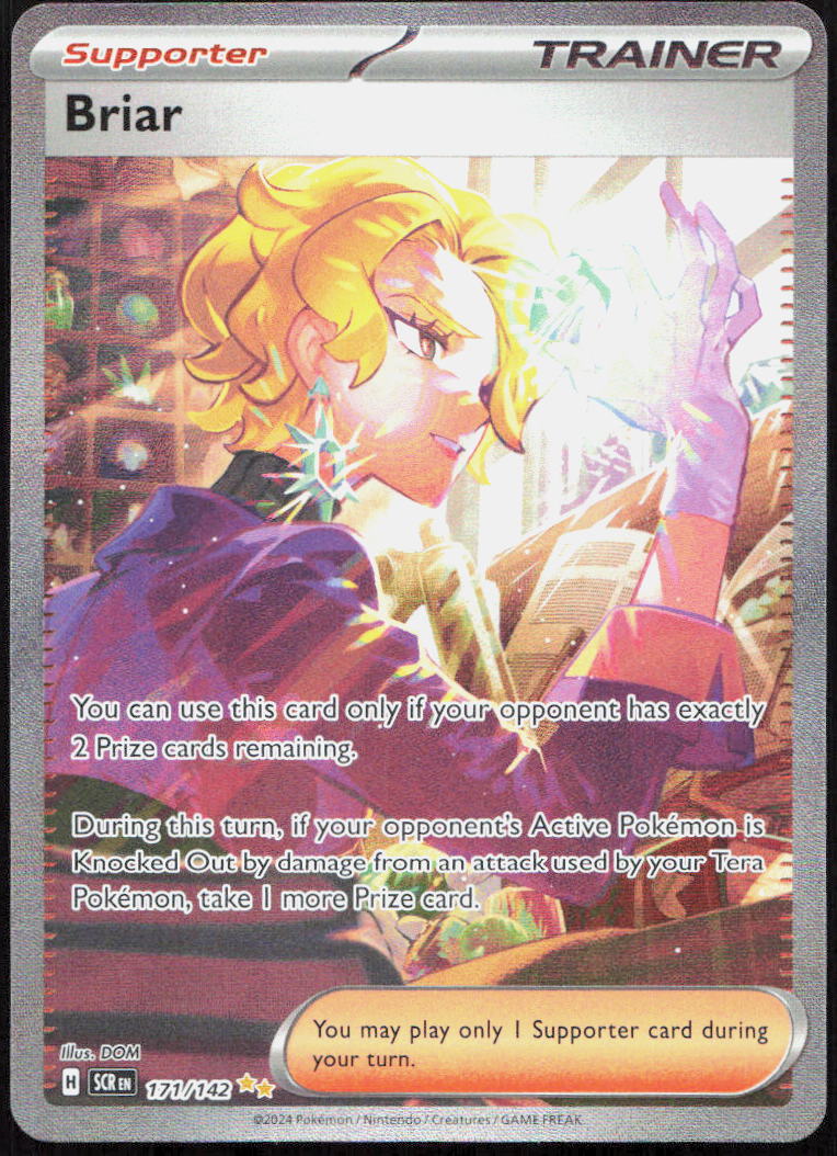 Briar 171/142 Special Illustration Rare Stellar Crown Pokemon