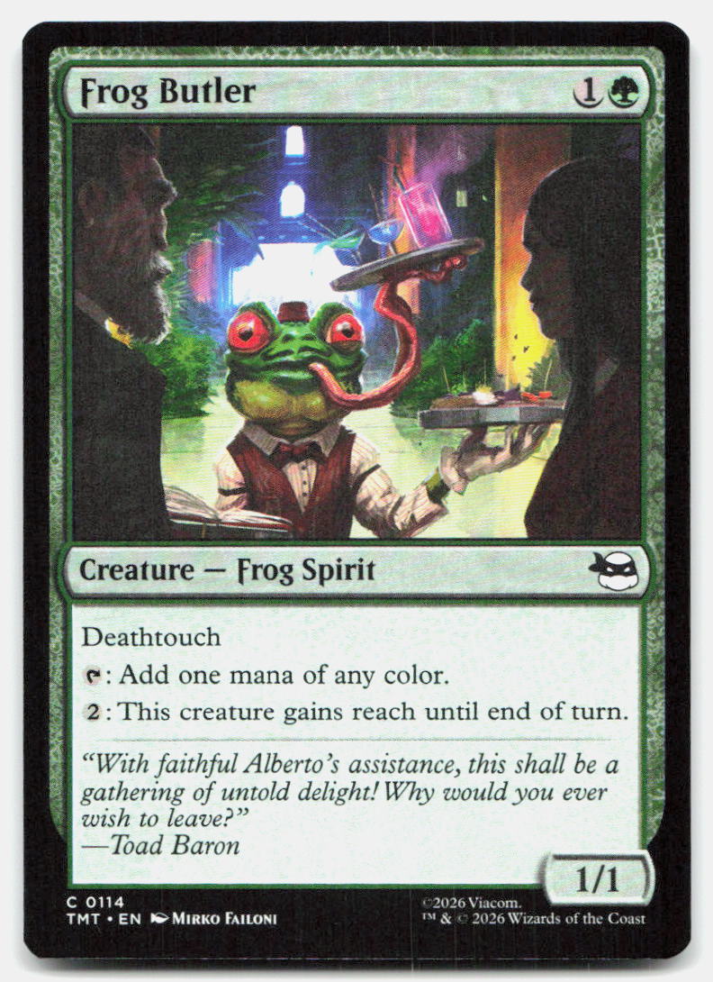 Frog Butler 0114 Common Teenage Mutant Ninja Turtles Magic: The Gathering