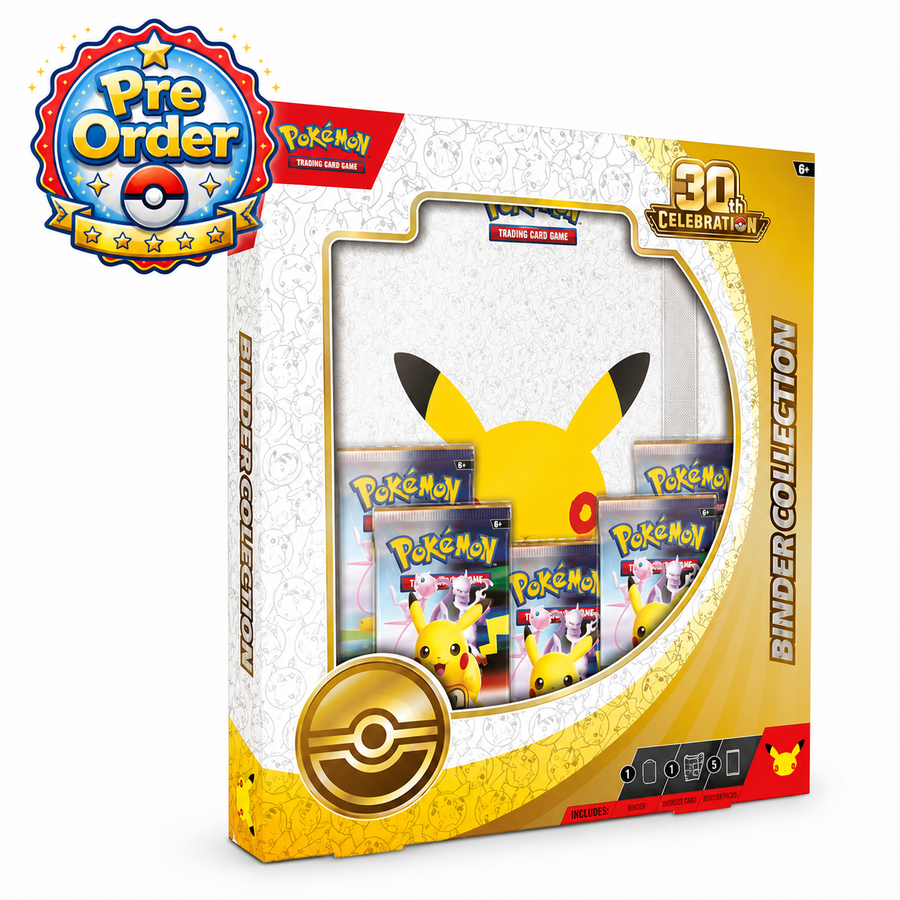 Pokémon TCG 30th Celebration Binder Box Down Under Trading Cards