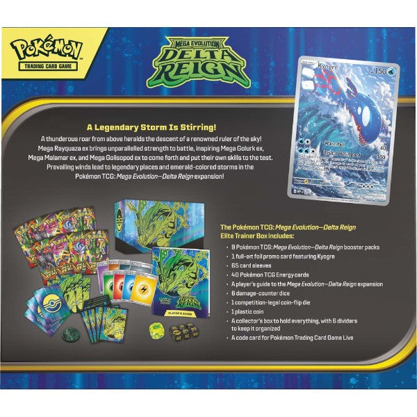 Pokémon TCG Mega Evolution: Delta Reign Elite Trainer Box
