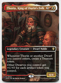 Thorin Oakenshield (Borderless) 202 Uncommon The Hobbit Magic: The Gathering