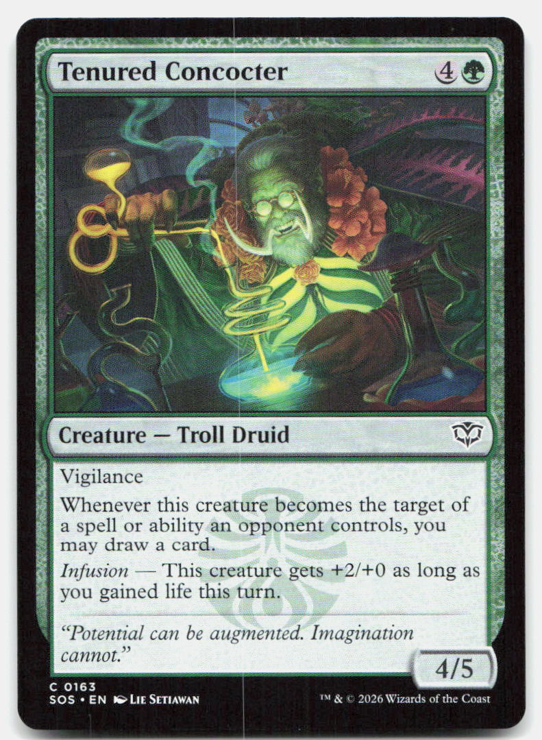 Tenured Concocter 163 Common Secrets of Strixhaven Magic: The Gathering