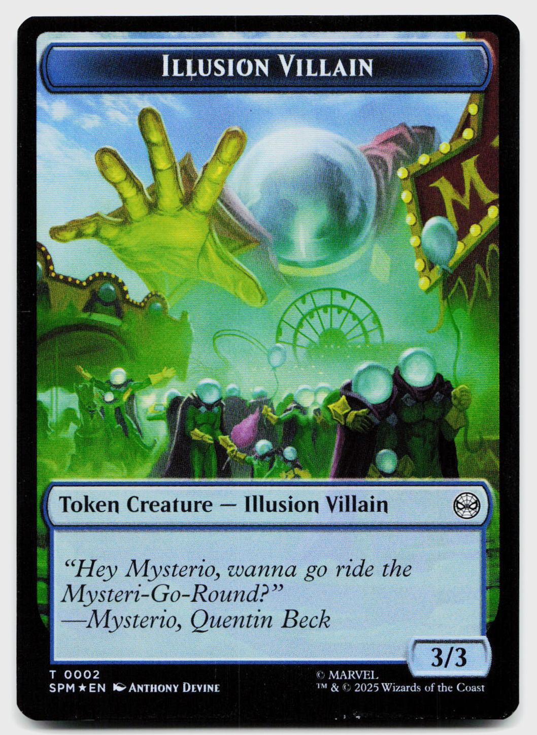 Illusion Token 5 Token Modern Horizons Magic: The Gathering Foil