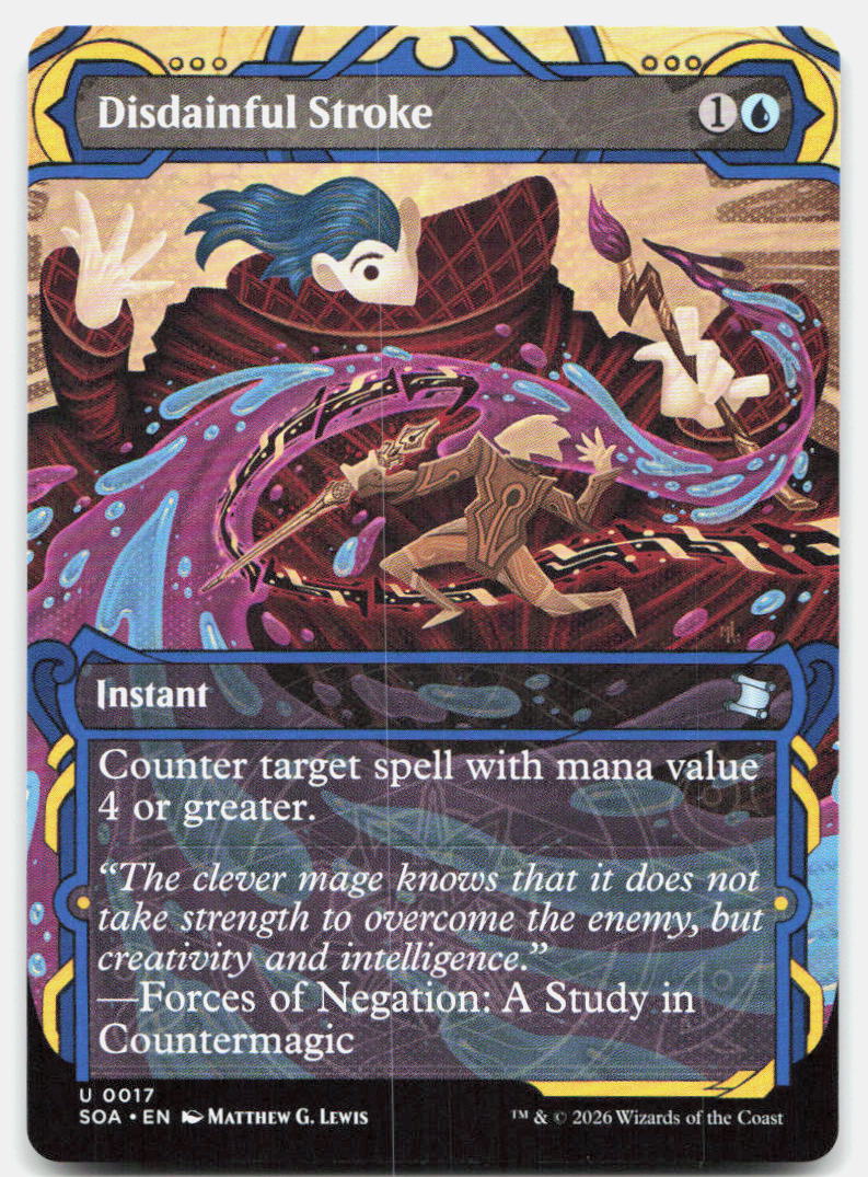 Disdainful Stroke 17 Secrets of Strixhaven: Mystical Archive MTG