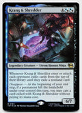 Krang & Shredder 0153 Teenage Mutant Ninja Turtles Magic: The Gathering Foil