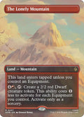 The Lonely Mountain (Borderless) (0207) 207 Rare The Hobbit Magic: The Gathering