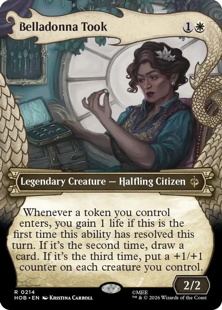 Belladonna Took (Showcase) 214 Rare The Hobbit Magic: The Gathering