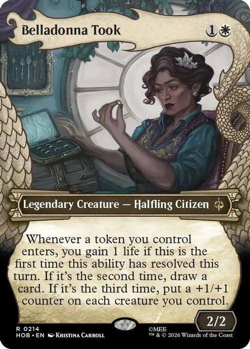 Belladonna Took (Showcase) 214 Rare The Hobbit Magic: The Gathering